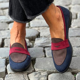 Spalvų blokavimo loaferiai