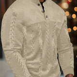 Davis – Elegantiškas dryžuotas megztinis