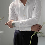 Alfieri – Klasikinis marškinis su v formos iškirpe