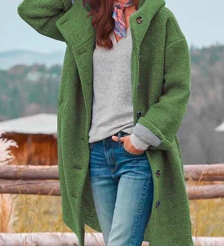 Tina - Klasikinis Patogus Paltas