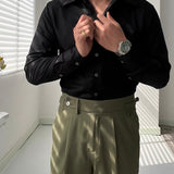 Alfieri – Klasikinis marškinis su v formos iškirpe