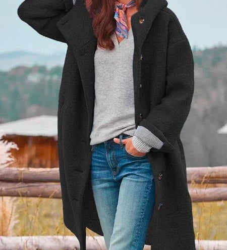 Tina - Klasikinis Patogus Paltas