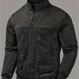 Davis – Elegantiškas dryžuotas megztinis