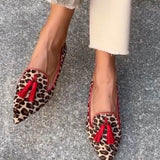 Ieva - Rodantis loaferis su raudonais kamštais