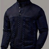 Davis – Elegantiškas dryžuotas megztinis