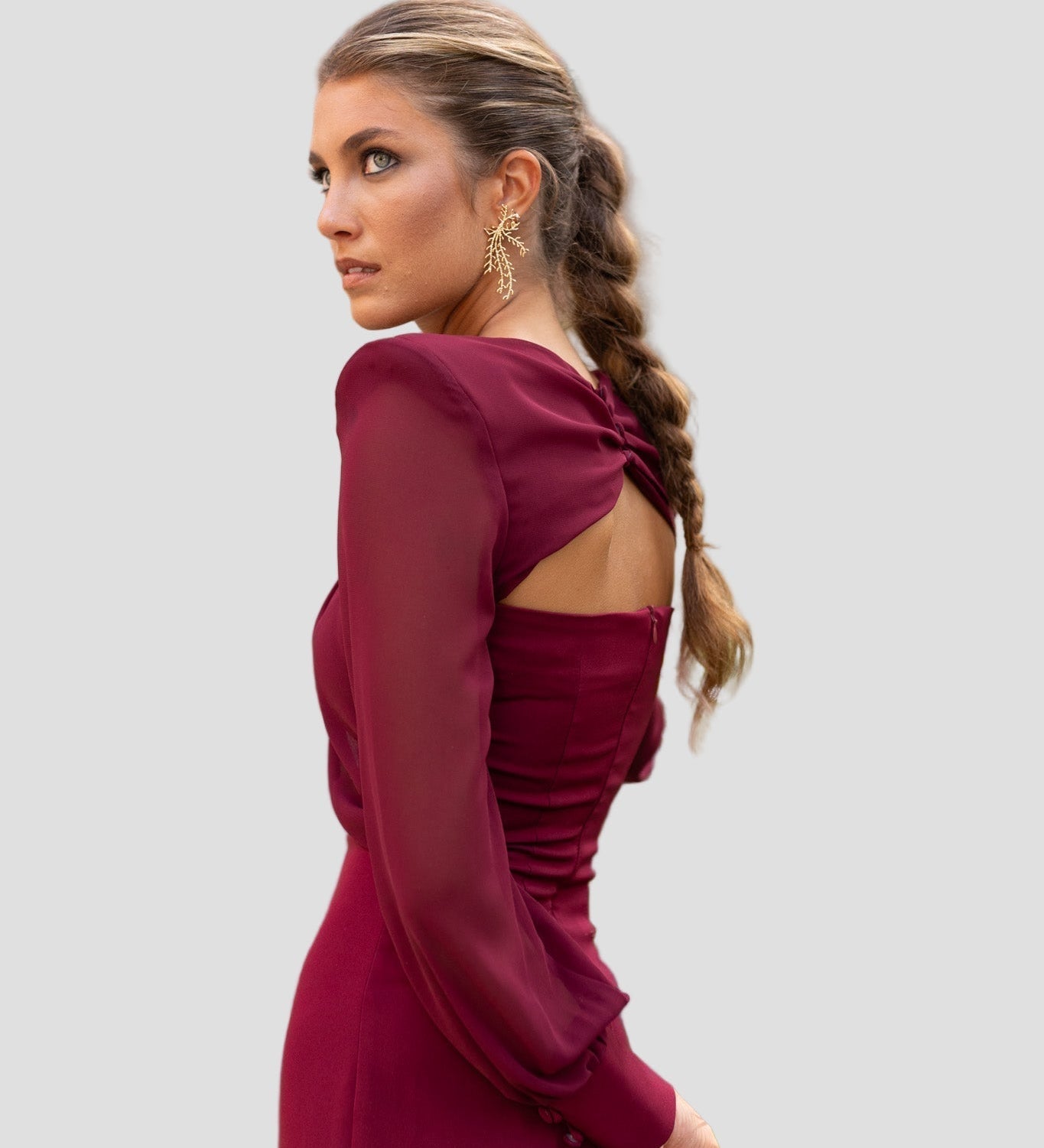 Paula - Elegantiška midi suknelė