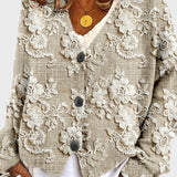 Megztinis su Žiedlapių Siūlu