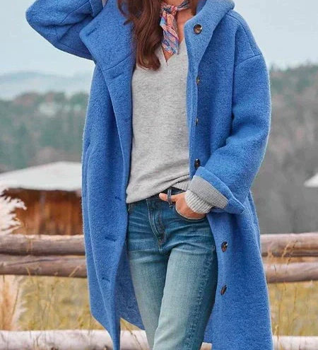 Tina - Klasikinis Patogus Paltas