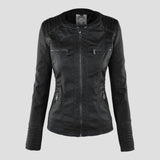 Justė- Moderni odinė striukė