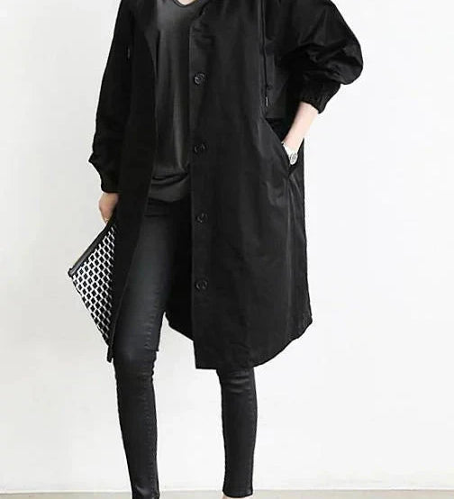 Kara - Elegantiškas Ilgas Paltas