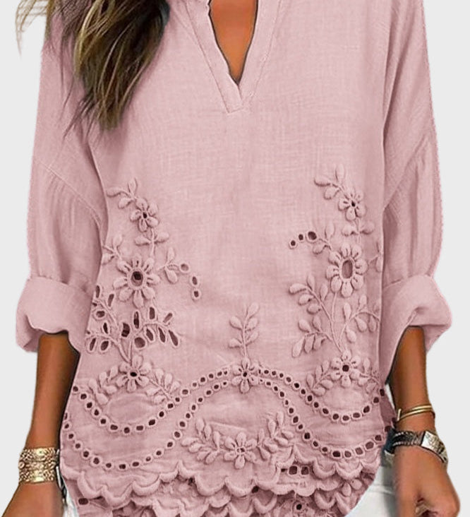 Coastal Bloom Blouse