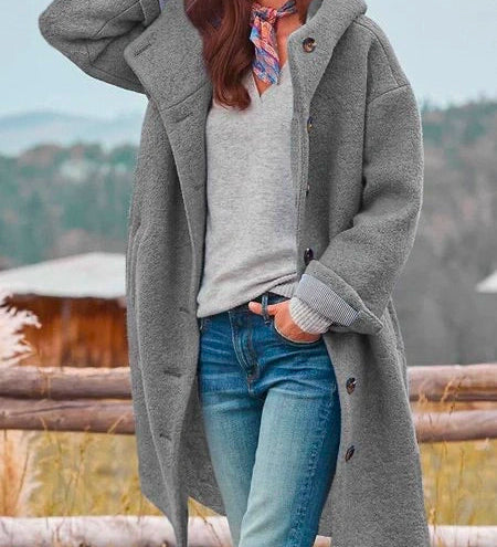 Tina - Klasikinis Patogus Paltas