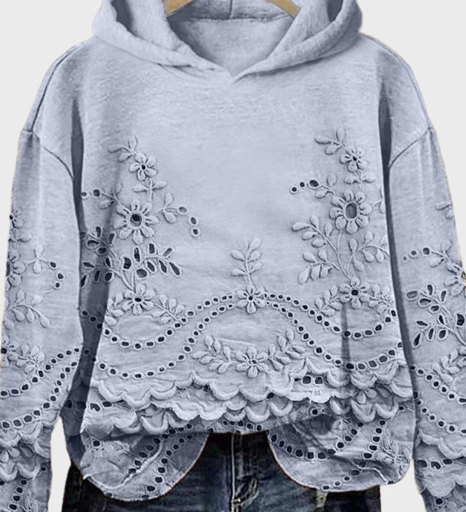 Žaliojo Pievos Nėrinių Kapišoninė Palaidinė