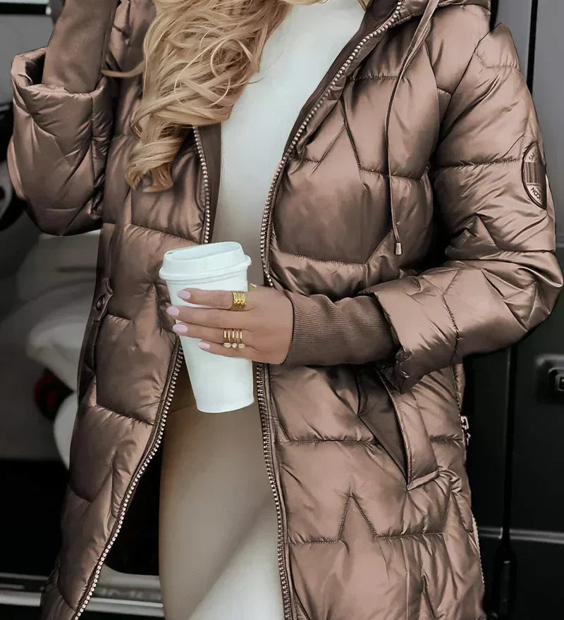 Mila - Žiemos striukė su gobtuvu