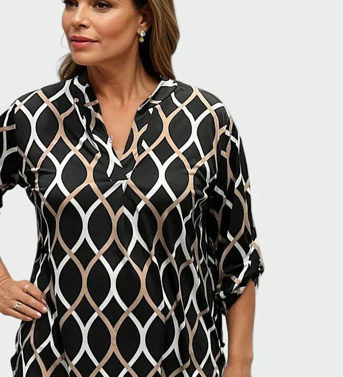 Kenna - Klasikiniai elegantiški marškinėliai